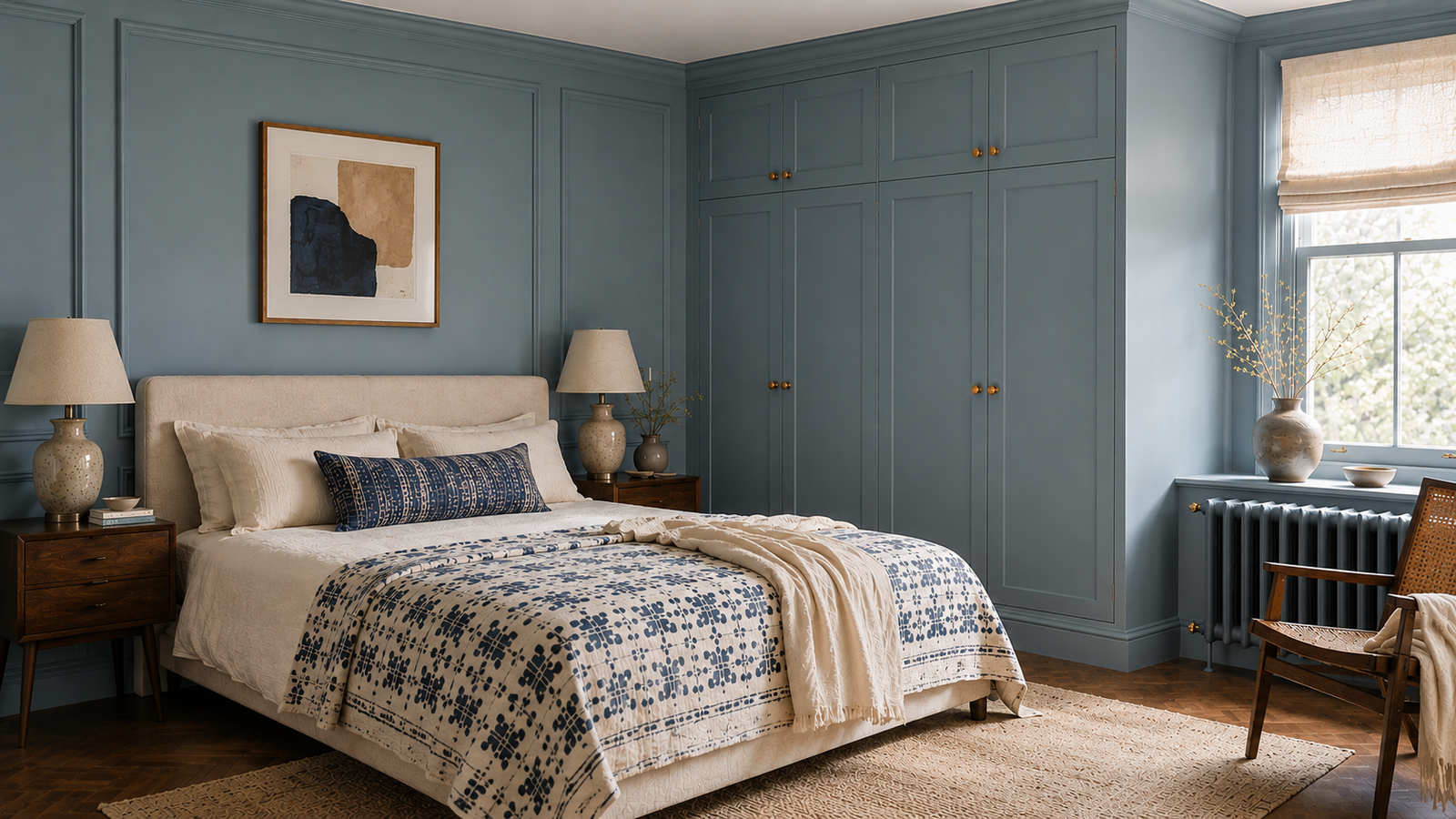 The Best Paint Colours for Calm, Restful Bedrooms